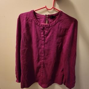 Ann Taylor Purple Blouse